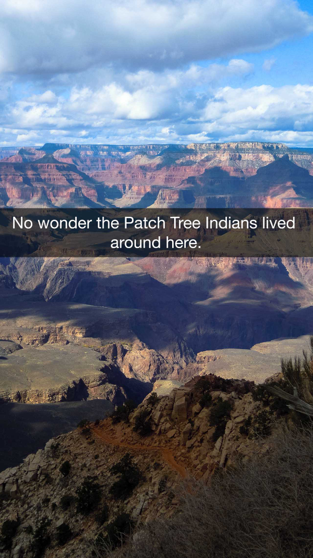 Illustration for article titled When Parents Snapchat: 5 Hilarious Snapchat Fails That Were Also Unfortunately The Last Transmissions I Received From My Mother And Father On Their Ill-Fated Trip Into The Grand Canyon